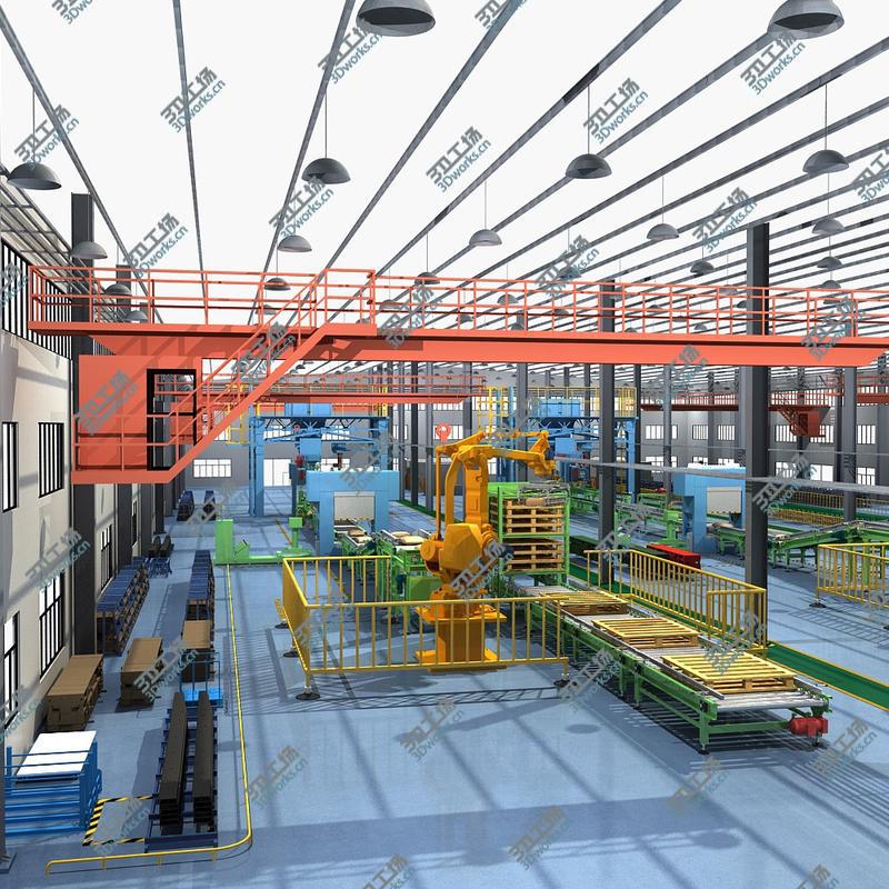 images/goods_img/20210319/3D Collection of Factory Interior Scene and Equipment model/4.jpg